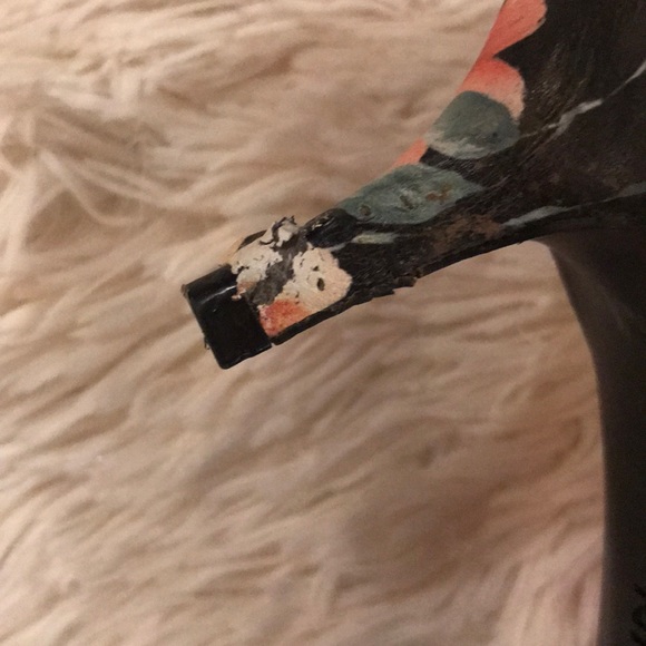 Nine West floral heels - Picture 5 of 5